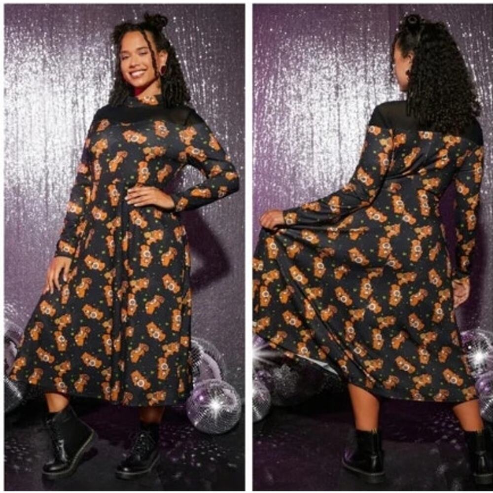 New NWT Shein X Care Bears‎ Halloween Dress 4XL